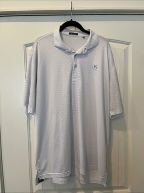 turtleson Men's Light Blue Performance Polo Shirt